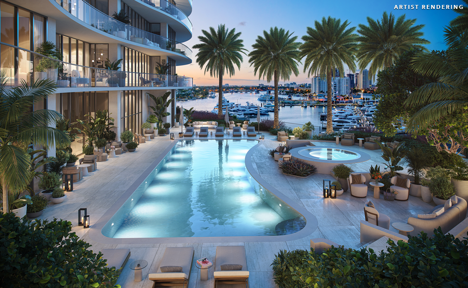 The St. Regis Resort & Residences Bahia Mar, Fort Lauderdale New Development presented by Douglas Elliman Real Estate - The CJ Mingolelli Team at Douglas Elliman Real Estate
