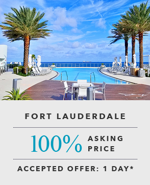 Sold and Closed at 100% of asking price in Fort Lauderdale, FL - accepted offer 1 day