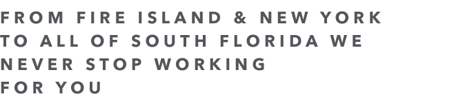 From Fire Island, New York to South Florida - The CJ Mingolelli Team at Douglas Elliman Real Estate